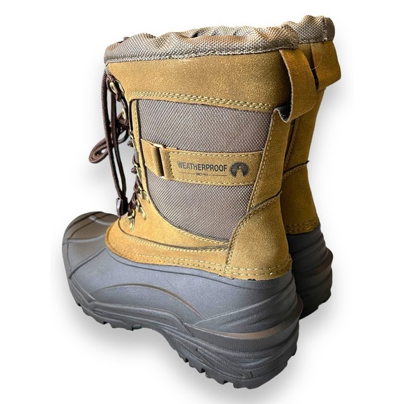 NWT Weatherproof Waterproof Shell Cushion Boots Men's 10 - Picture 3 of 12